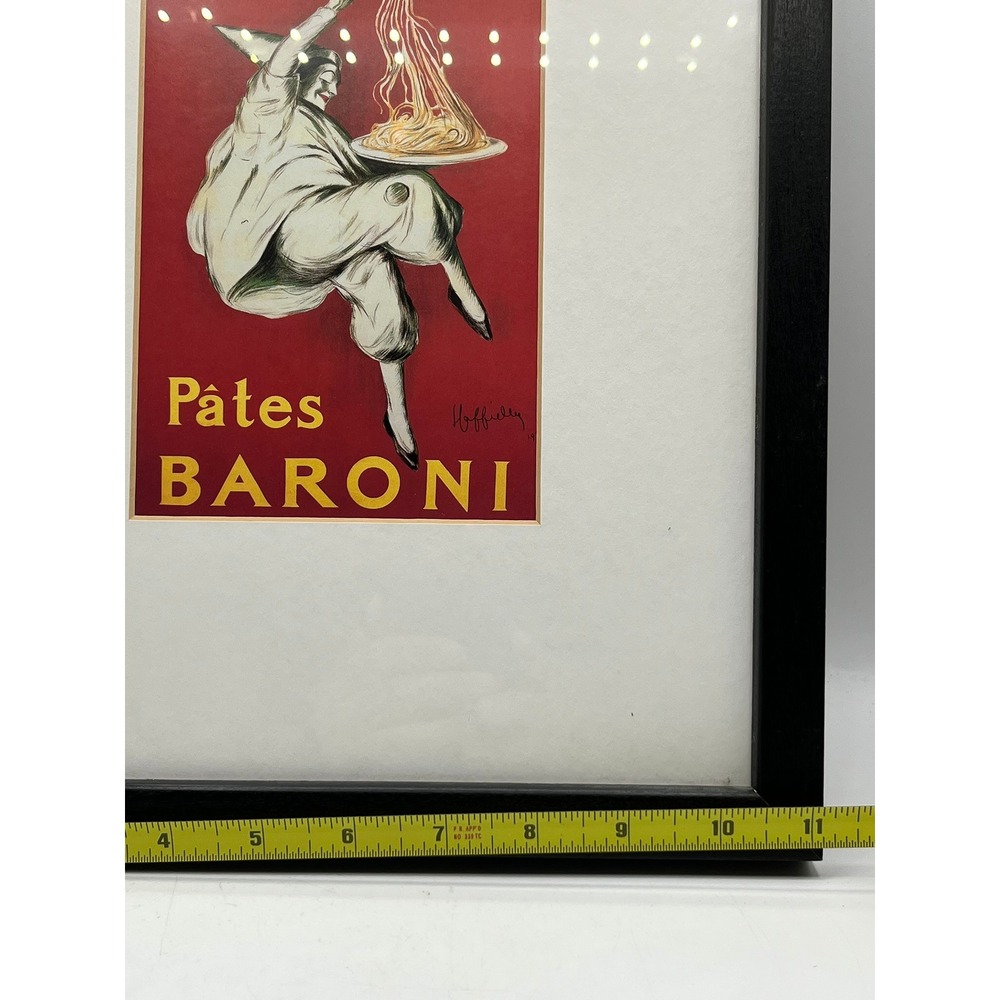 Leonetto Cappiello Pates Baroni Vintage Ad Framed Art Print 11x14 Pasta Decor - Picture 3 of 11